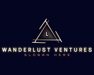 Luxury Triangle Bank logo design