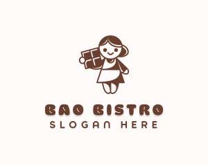 Chocolate Candy Bistro logo design