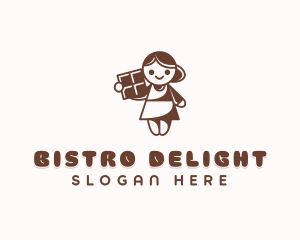 Chocolate Candy Bistro logo design