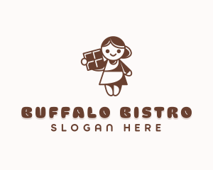 Chocolate Candy Bistro logo design