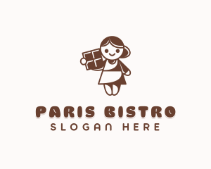 Chocolate Candy Bistro logo design