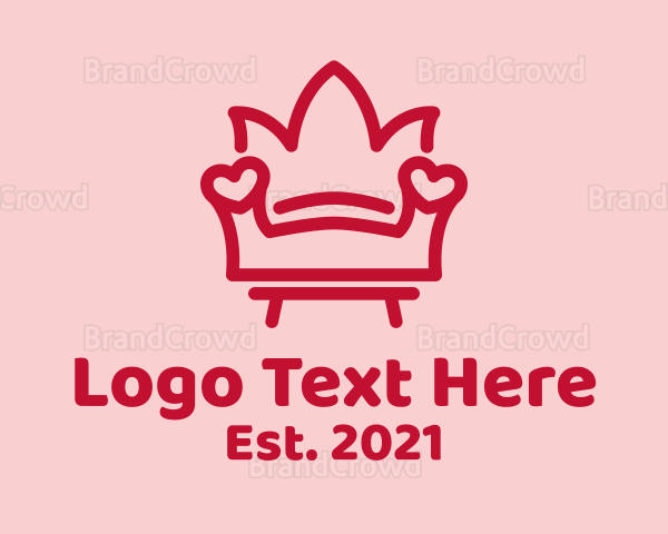 Love Seat Furniture Logo