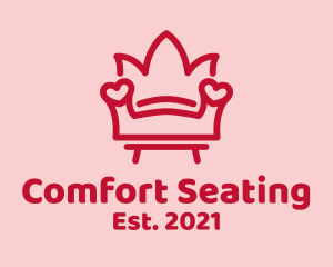 Love Seat Furniture  logo design