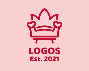 Love Seat Furniture  logo design