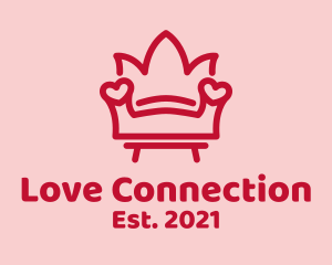 Romance - Love Seat Furniture logo design