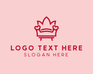 Love Seat Furniture  logo design