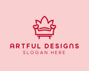 Love Seat Furniture  logo design