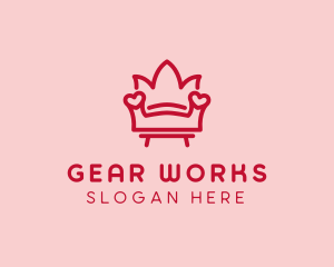 Love Seat Furniture  logo design