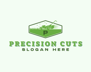 Gardening Grass Mower logo design