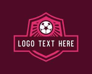 Ball - Soccer Player Team logo design