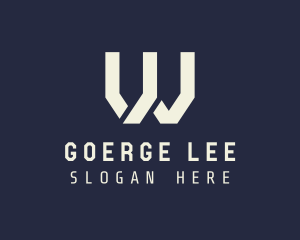 Generic Professional Letter W Logo