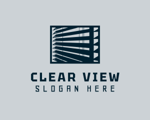 Windows - Blinds Window Interior logo design