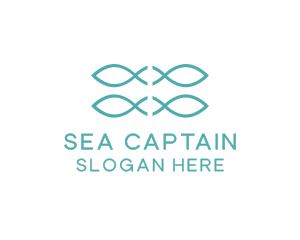 Sea Fish Restaurant logo design