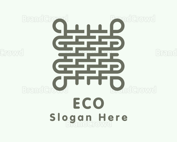 Interwoven Textile Fabric Logo