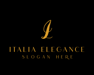 Elegant Beauty Salon logo design