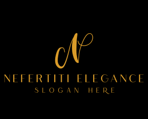 Elegant Beauty Salon logo design