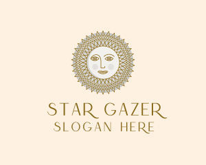 Astrologer - Sun Astrology Fortune Telling logo design