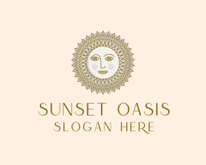 Sun Astrology Fortune Telling logo design