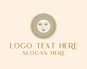 Astrological - Sun Astrology Fortune Telling logo design
