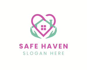 Shelter Care Support logo design