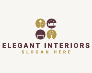 Furniture Interior Decoration logo design