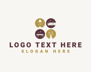 Lounge - Furniture Interior Decoration logo design