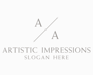 Expensive Elegant Segment logo design