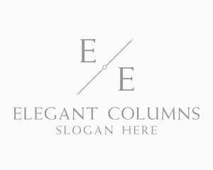 Expensive Elegant Segment logo design