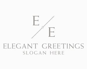 Expensive Elegant Segment logo design