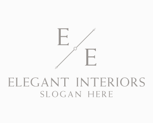 Expensive Elegant Segment logo design