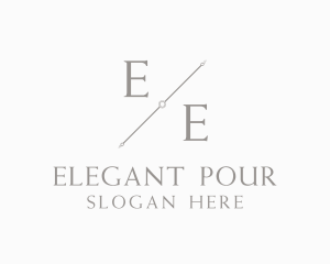 Expensive Elegant Segment logo design