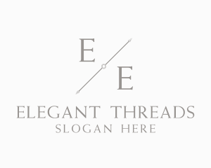 Expensive Elegant Segment logo design