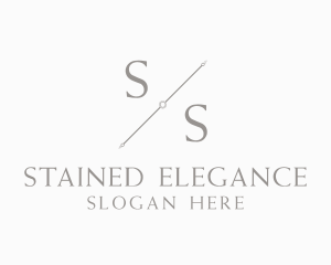 Expensive Elegant Segment logo design