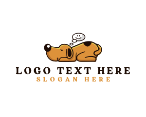 Sleeping Dog Dreaming  logo design