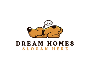 Sleeping Dog Dreaming  logo design