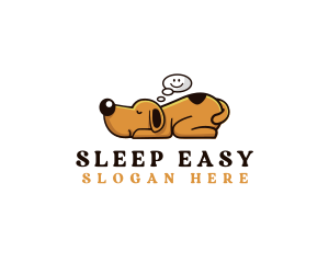 Sleeping Dog Dreaming  logo design