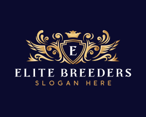 Elegant Crest Crown logo design