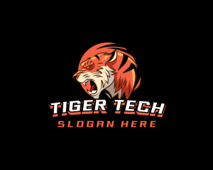 Fierce Tiger Gaming logo design