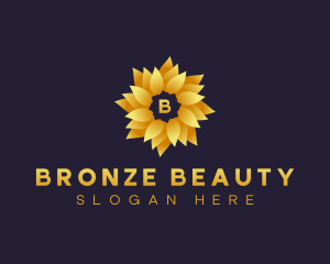 Botanical Flower Wellness logo design