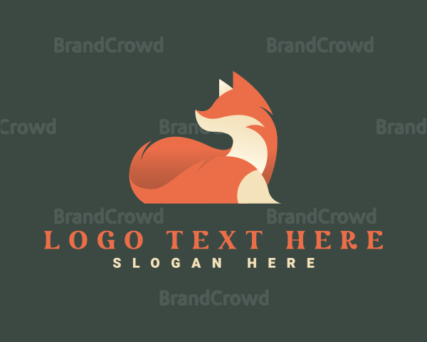 Wild Forest Fox Logo