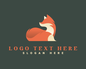 Forest - Wild Forest Fox logo design