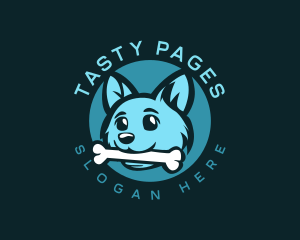 Trainer - Bone Dog Puppy logo design