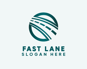 Highway - Green Highway Road logo design