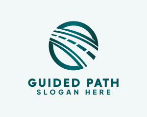 Green Highway Road logo design