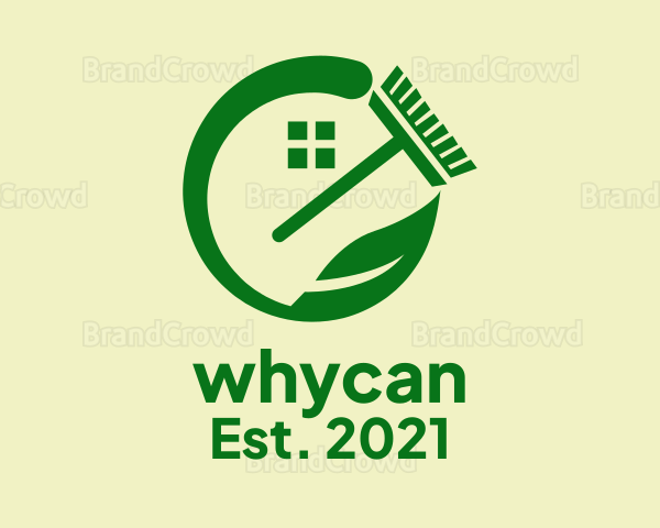 Sustainable Home Cleaning Logo