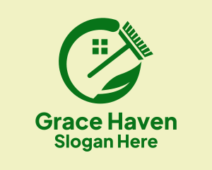 Sustainable Home Cleaning Logo