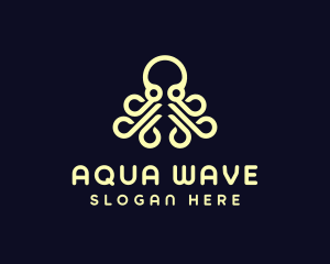 Oceanic - Ocean Aquatic Octopus logo design