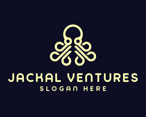 Ocean Aquatic Octopus logo design