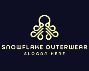 Ocean Aquatic Octopus logo design