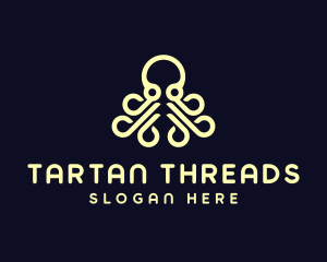 Ocean Aquatic Octopus logo design